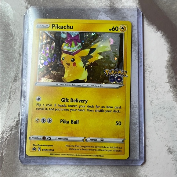 Pokemon Go Pokemon Card (KK23): Pikachu SWSH234, Holo - Picture 3 of 3